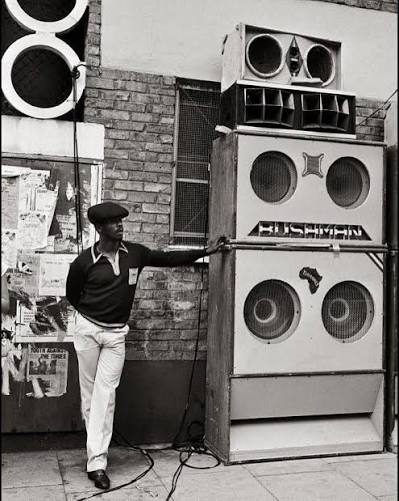 A British sound system in the Jamaican style.