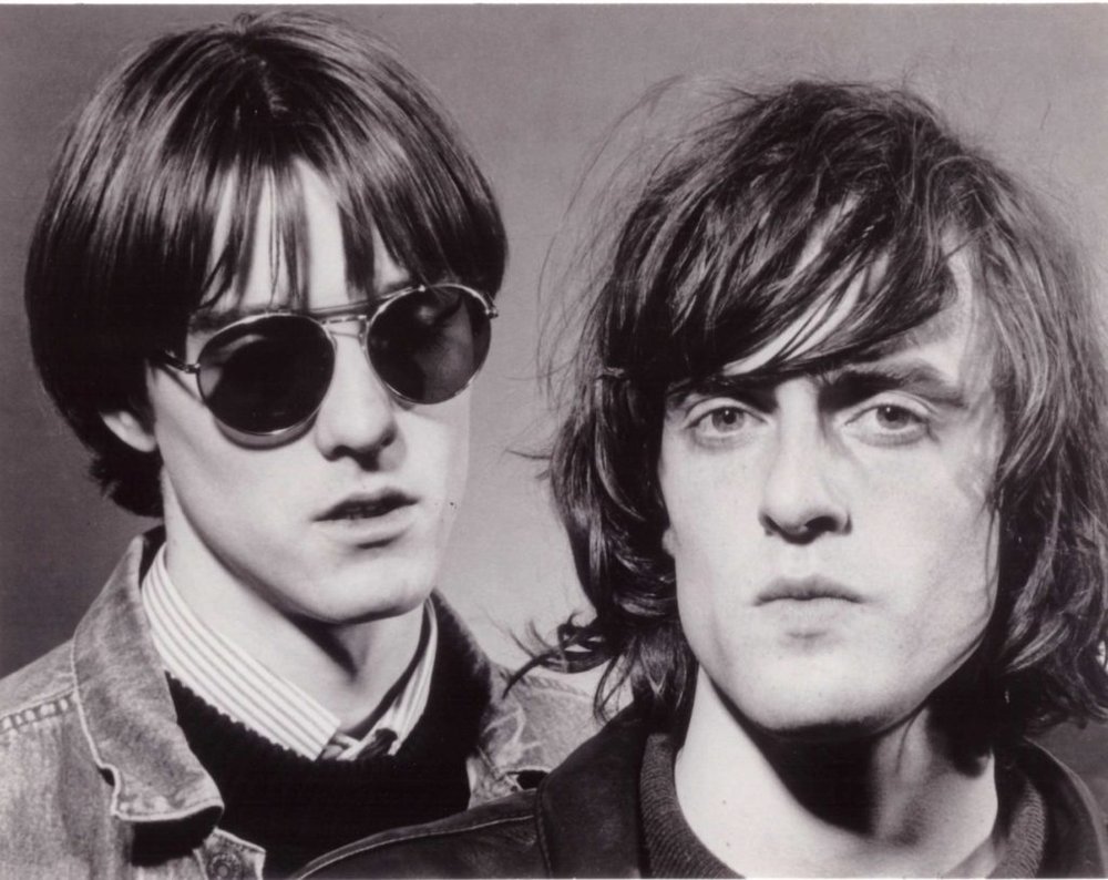 Peter Kember and Jason Pierce, still Spacemen 3, before the silence settled in between them.